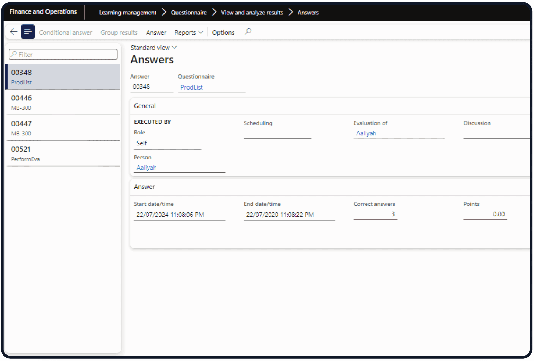 Dynamics 365 LMS compliance dashboard