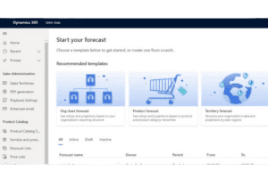 Project Forecasting in Dynamics 365 Finance and Operations compliance dashboard
