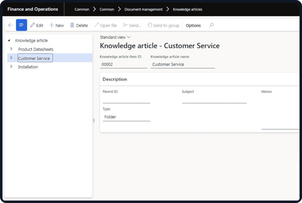 Customer service dashboard preview