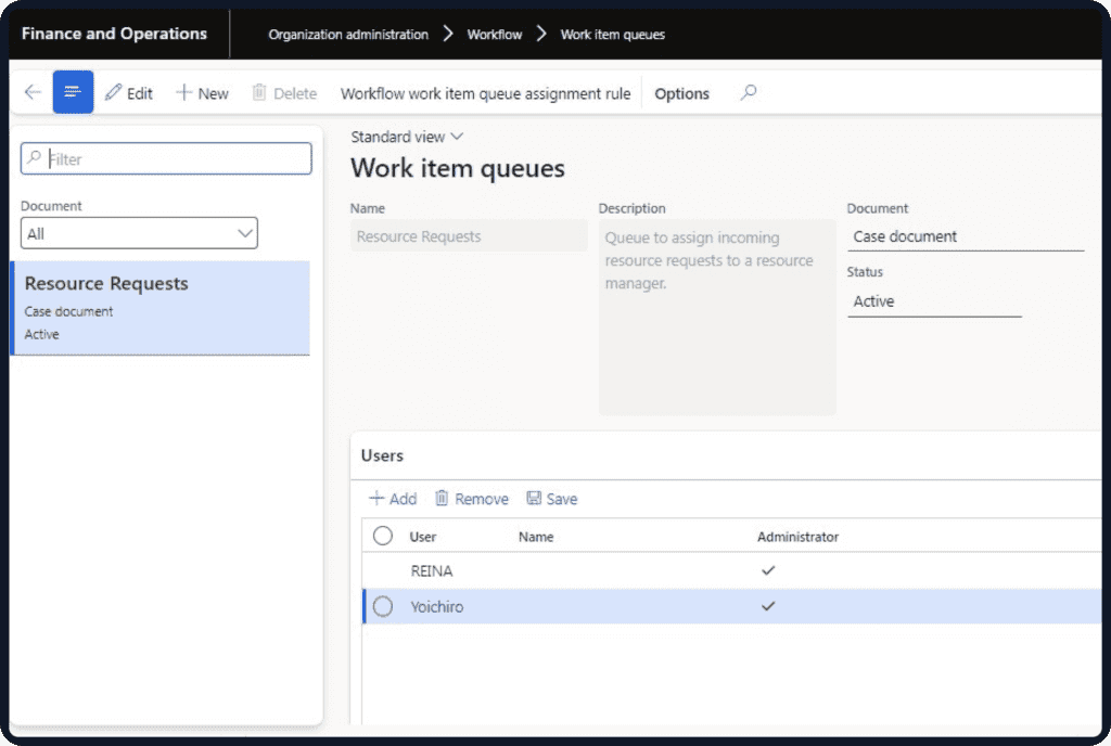 Customer service analytics workspace
