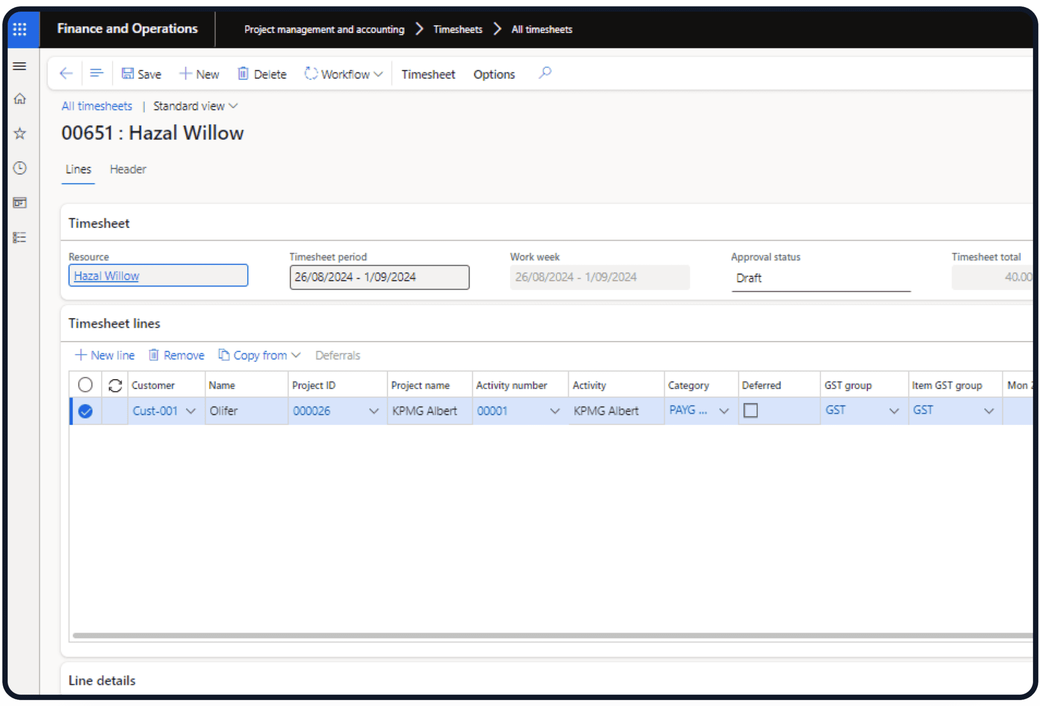 Dynamics 365 Payroll Add-On payrun dashboard