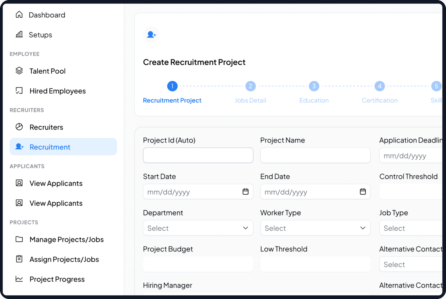 Dynamics 365 Recruitment analytics workspace
