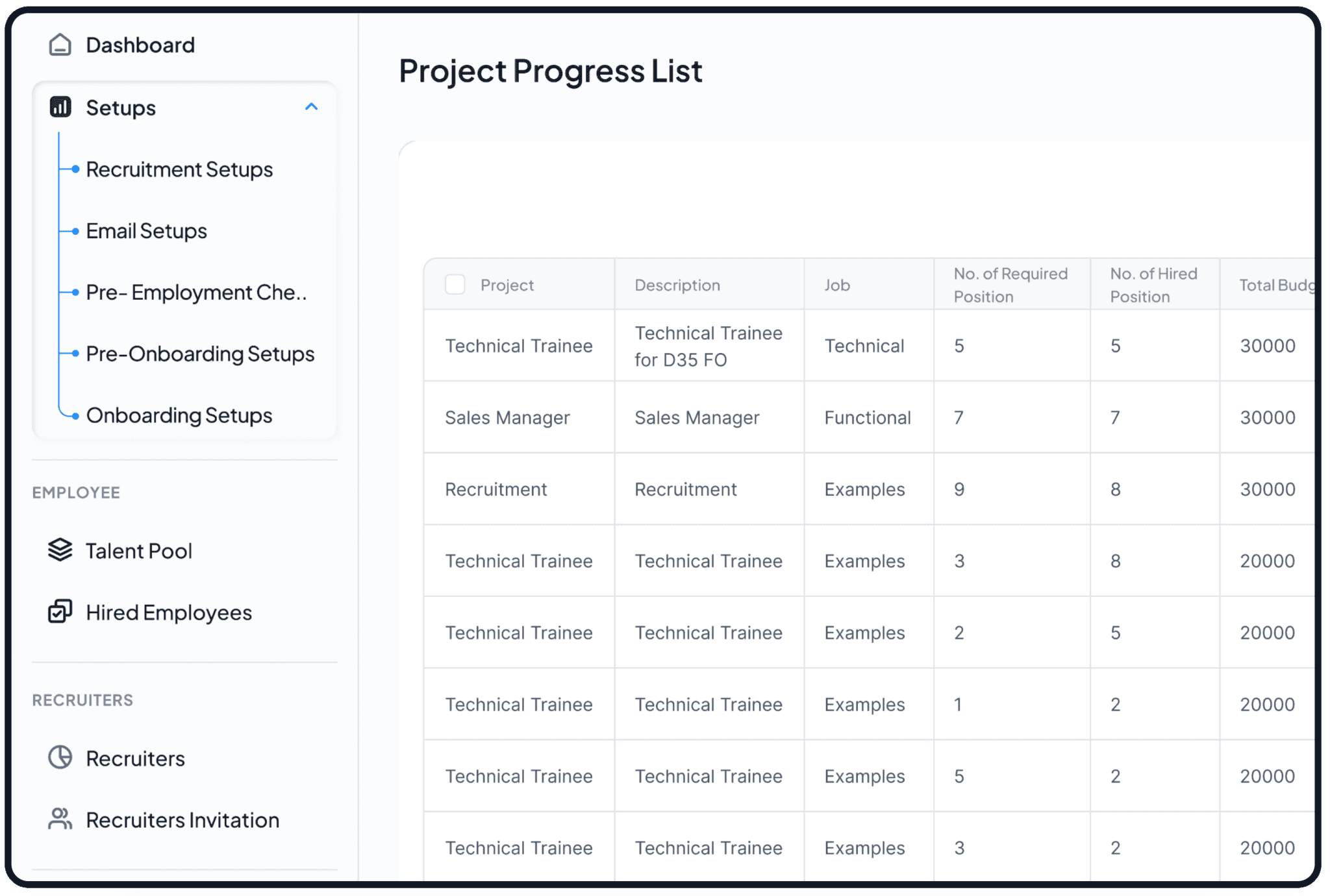Dynamics 365 Recruitment compliance dashboard