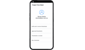 The HR and Payroll Mobile Application automation dashboard