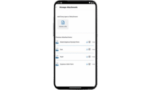 The HR and Payroll Mobile Application analytics workspace