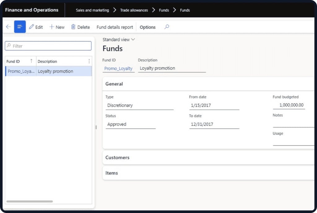 Marketing dashboard preview